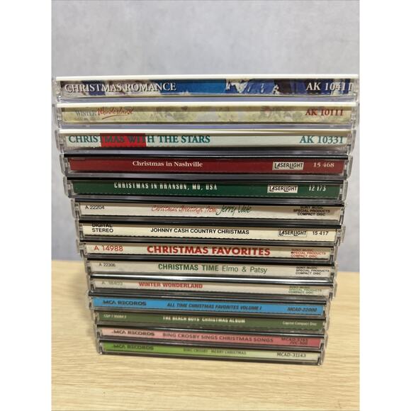 Budle of 14 Christmas 60's, 70's, 80's & 90's Various Artists Mixed CD's - Picture 4 of 4